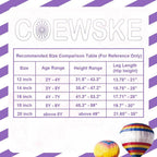 COEWSKE Kid's Bike Steel Frame Children Bicycle Little Princess Style 12-14-16-18-20 Inch with Training Wheel