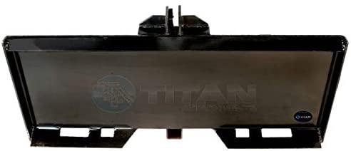 3-point attachment adapter for universal skid steers, quick-attach equipment