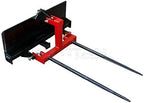 3-point attachment adapter for universal skid steers, quick-attach equipment
