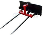 3-point attachment adapter for universal skid steers, quick-attach equipment