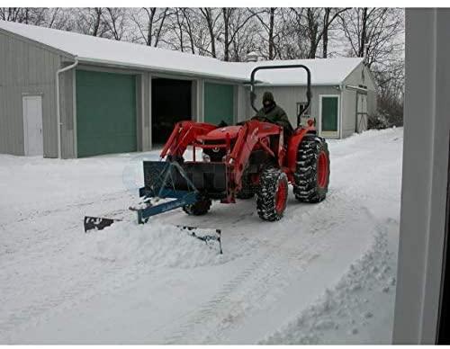 3-point attachment adapter for universal skid steers, quick-attach equipment