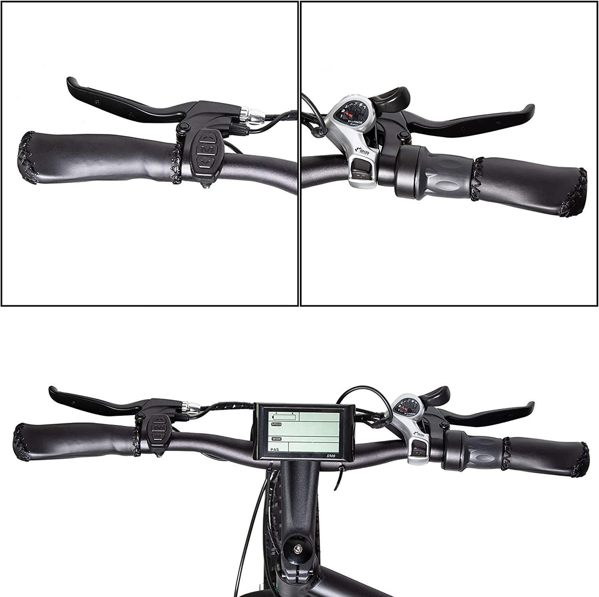 Powerfu Fat Tire Electric Bike Beach Snow Bicycle 26" 4.0 inch Fat Tire Ebike 500W 13AH 36V Electric Mountain Bicycle with  7 Speeds Lithium Battery