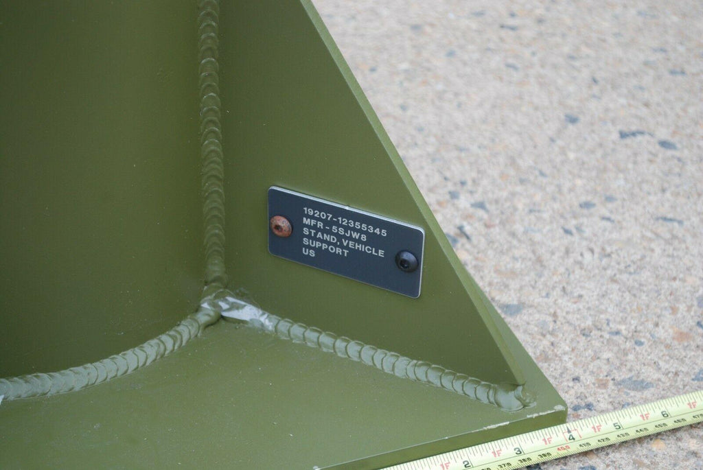 15 TON MILITARY VEHICLE STAND 20" TALL VEHICLE JACK STAND ALUMINUM NEW