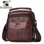 TOP Quality New Casual Multi Function Travel Genuine Leather Bag