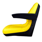 trac seats tractor seat &amp; armrests for john deere x300 x300r x304 x320 x324 x340 x350 x350r x354 x360 x370 x380 x384 x390 x394 am136044 auc11188 auc13500 mower (same day )