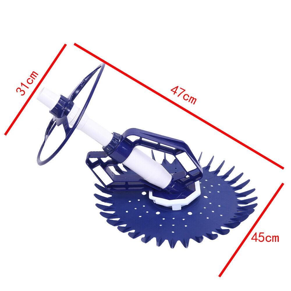 swimming pool automatic cleaner clean inground above ground pool rinser hose set