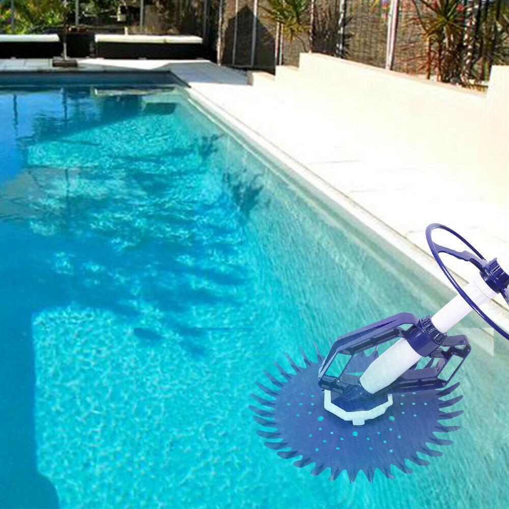 swimming pool automatic cleaner clean inground above ground pool rinser hose set