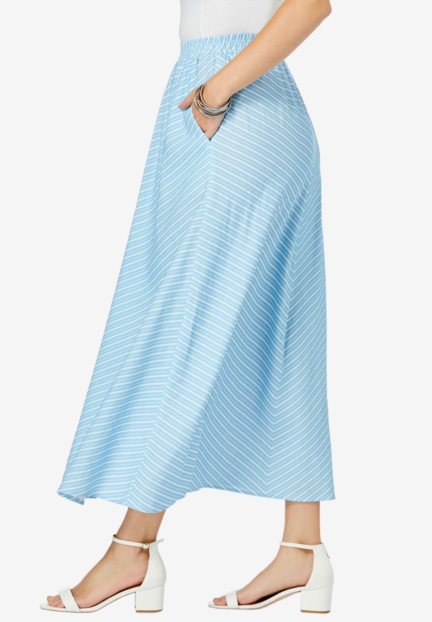 linen maxi skirt