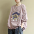 Printed All-match Casual Sweatshirt