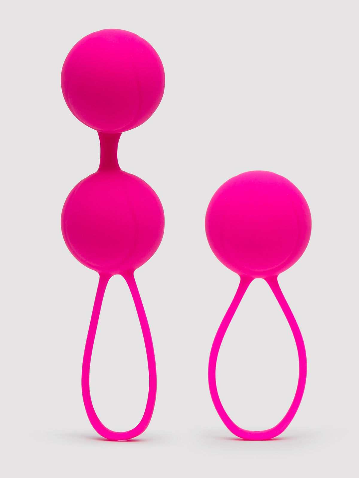 Top Secret Silicone Jiggle Ball Set 2.8oz, Pink