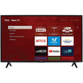 tcl 40" 1080p hd led 3-series dual-band wi-fi roku smart tv w/ 60hz refresh rate