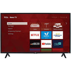 tcl 40" 1080p hd led 3-series dual-band wi-fi roku smart tv w/ 60hz refresh rate