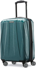 Centric 2 Hardside Expandable Luggage with Spinner Wheels, Emerald Green, Carry-On 20-Inch