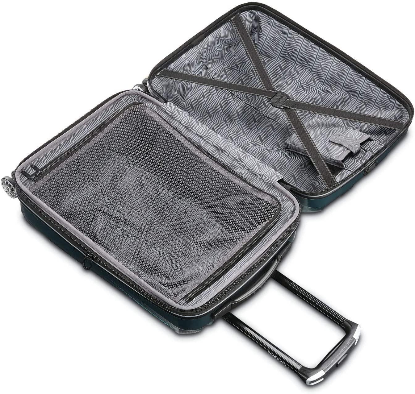 Centric 2 Hardside Expandable Luggage with Spinner Wheels, Emerald Green, Carry-On 20-Inch