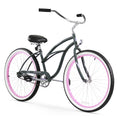 Firmstrong Urban Lady, 26", Women's, Single Speed, Army Green/Pink