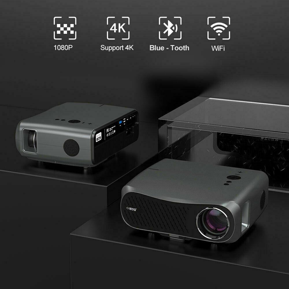 led wifi smart projector 1080p home theater proyector airplay wireless party tv