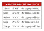 Dog Gone Smart Chenille Lounger Dog Bed