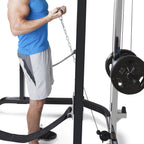 Marcy Pro Full Caand Weight Bench Personal Home Gym Total Body Workout System
