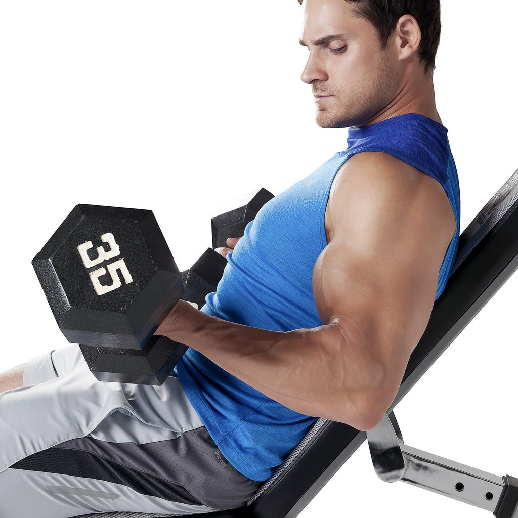 Marcy Pro Full Caand Weight Bench Personal Home Gym Total Body Workout System