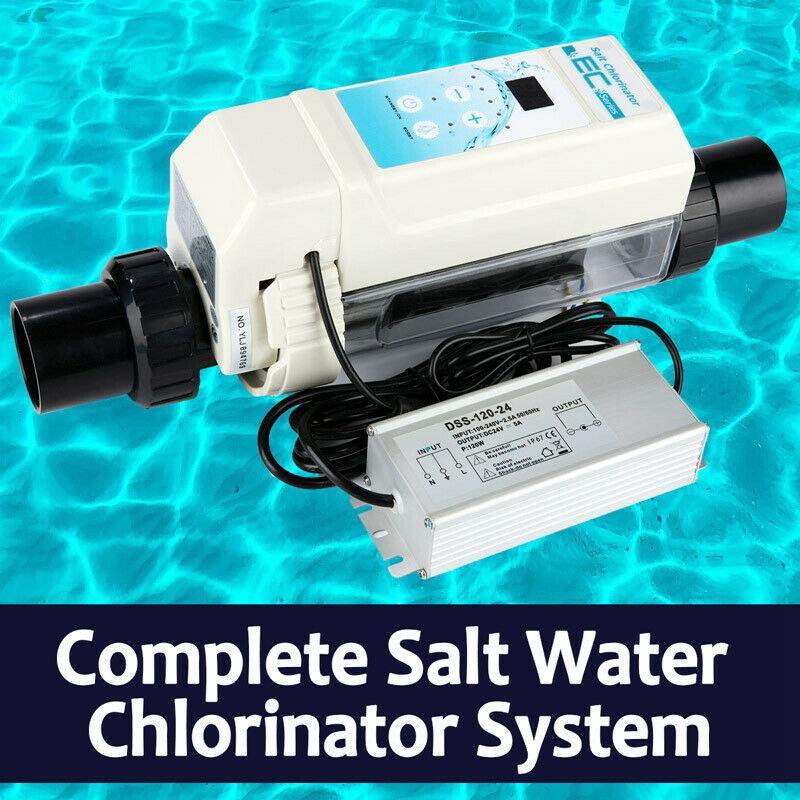 complete salt water pool chlorine generator system for 26000 gallon chlorinator