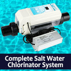 complete salt water pool chlorine generator system for 26000 gallon chlorinator