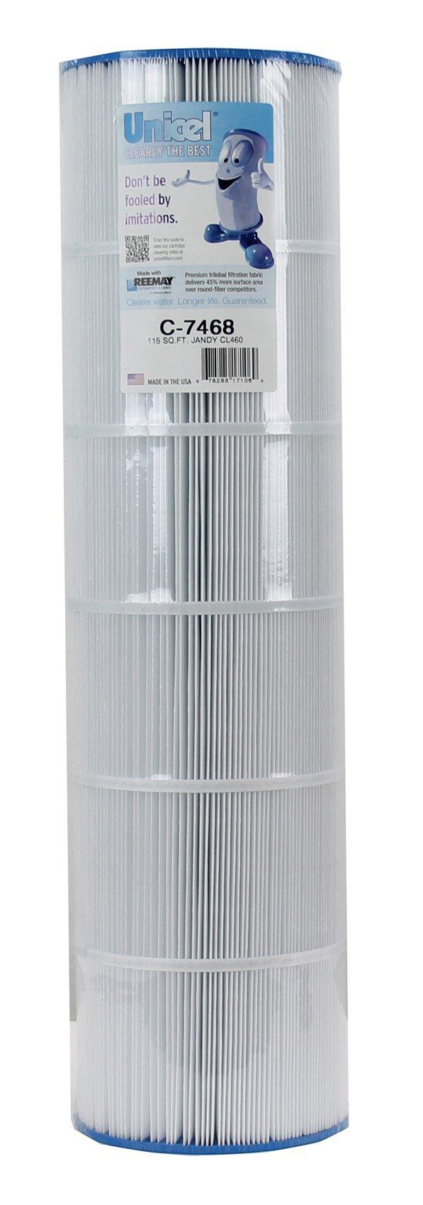 4) unicel c-7468 pjan115 fc-0810 pool filter replacement cartridge cl460