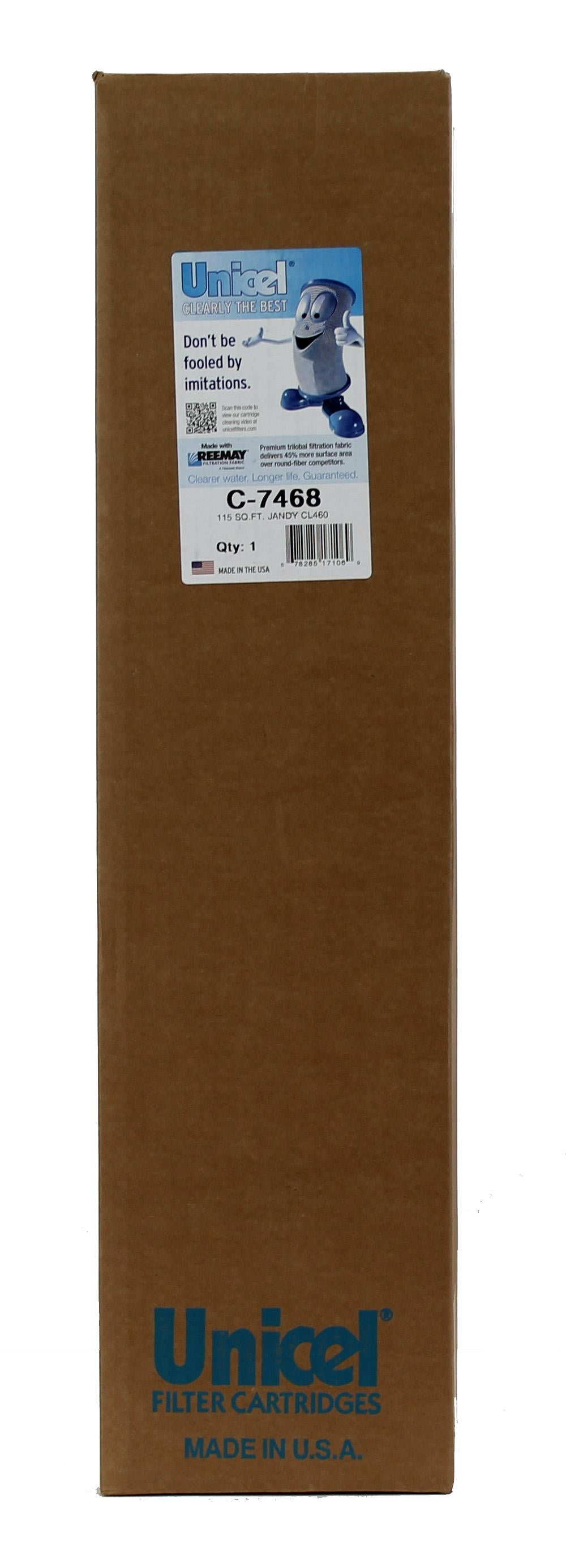 4) unicel c-7468 pjan115 fc-0810 pool filter replacement cartridge cl460