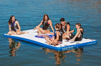 Island Hopper Buddy 12 Foot Inflatable Swimming Water Platform