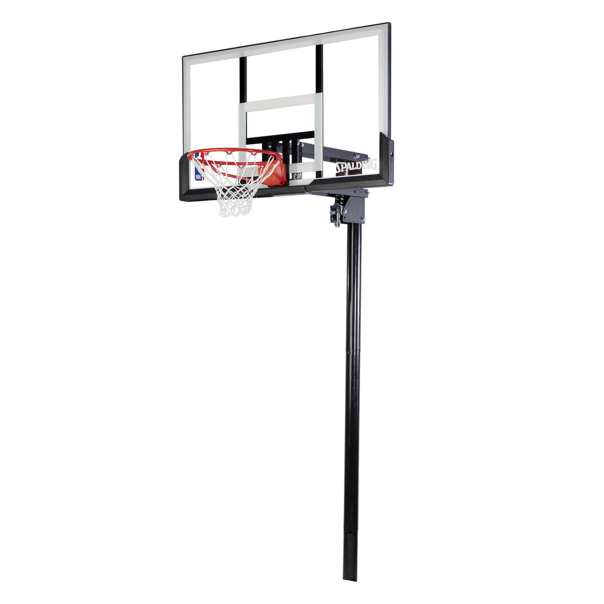Spalding NBA 54 In. Acrylic U-TurnIn-Ground Basketball Hoop
