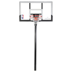 Spalding NBA 54 In. Acrylic U-TurnIn-Ground Basketball Hoop