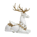 Mark Roberts Christmas 2018 Sitting Deer Figurine, 43 x 45 inches, Ivory