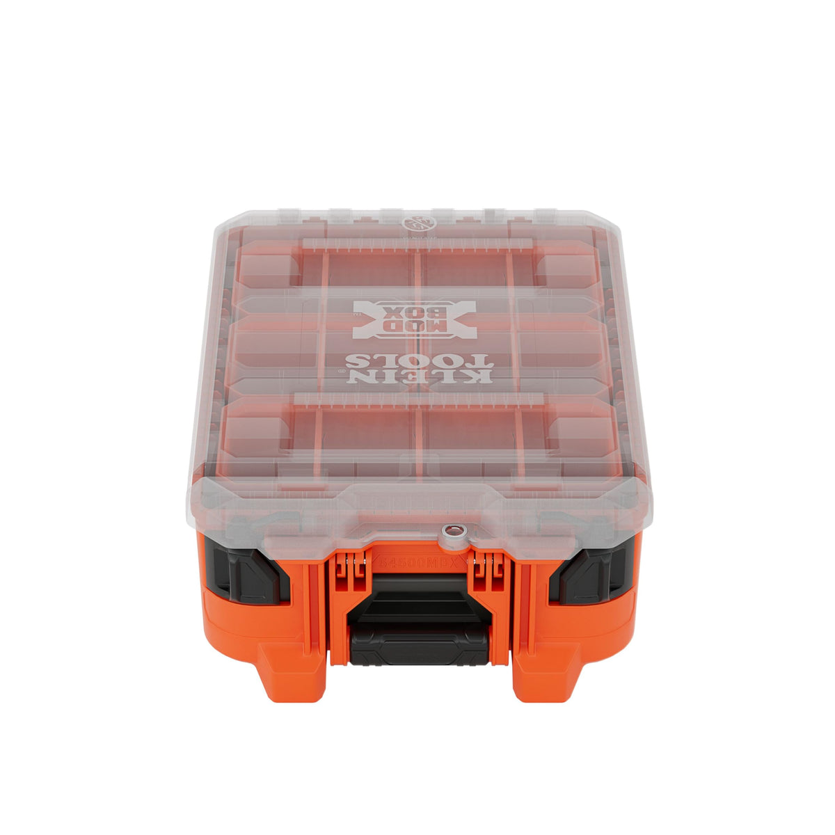 54500MBX MODbox Tall Compartment Box, Half-Width Tool Organizer, Small Parts Tool Box with 10 Compartments, 4 Removable Bins, Stackable Module