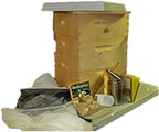cutler supply, inc deluxe beekeeping starter kit, complete hive, tools, jacket/gloves, smoker