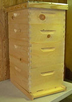 cutler supply, inc deluxe beekeeping starter kit, complete hive, tools, jacket/gloves, smoker