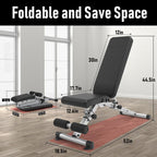 Leikefitness Dumbbell Weight Bench Adjustable Benches Incline Decline Workout Gym 660 lb Adjustment