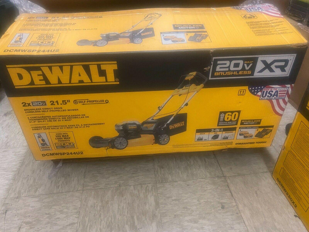 21.5 in. 20-Volt MAX LCordless Battery Walk Behind Self Propelled Mower