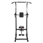 Multifunction Pull-Up Bar Bracket with Foldable supine board Bench 6 Adjustable Height Fitness Equipment