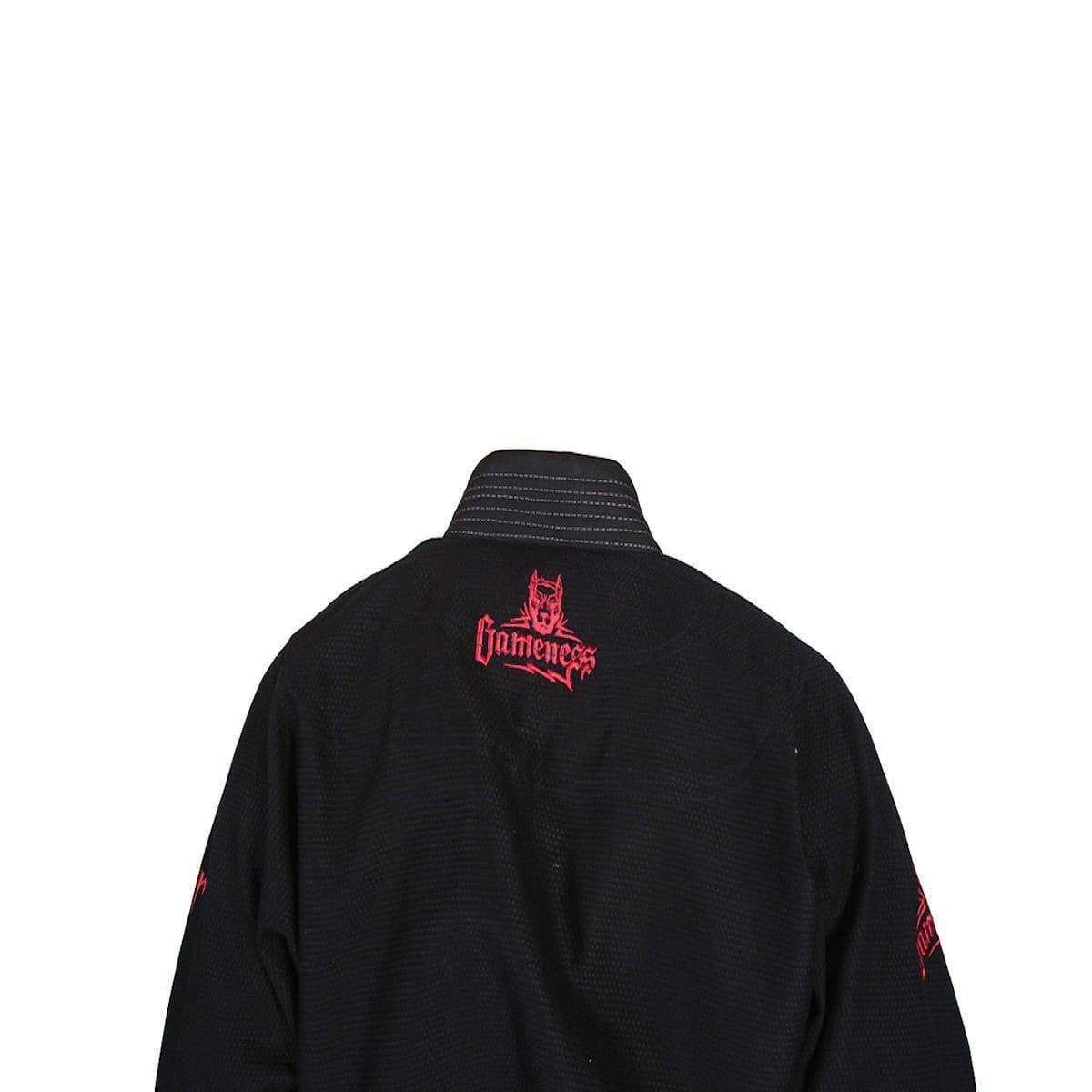 Gameness Feather Brazilian Jiu Jitsu BJJ Gi Black g1120