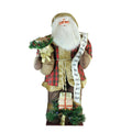 Northlight 8' LED Inflatable Musical Santa Claus Christmas Figure - Gift Bag