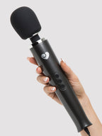 Lovehoney Deluxe Extra Powerful Plug In Massage Wand Vibrator, Black | Black