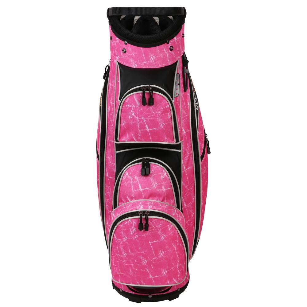 Golf Girl Ladies 14 Way Cart Bag - Pink