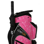 Golf Girl Ladies 14 Way Cart Bag - Pink