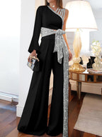 Fashion Elegant Holiday Casual Jumpsuit Women