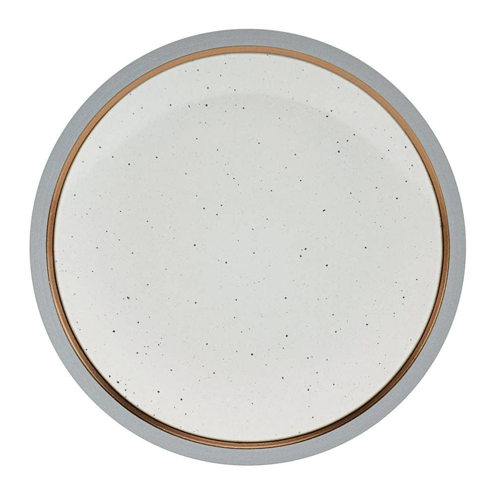 Ezra Grey 16 Piece Dinnerware Set, Service for 4