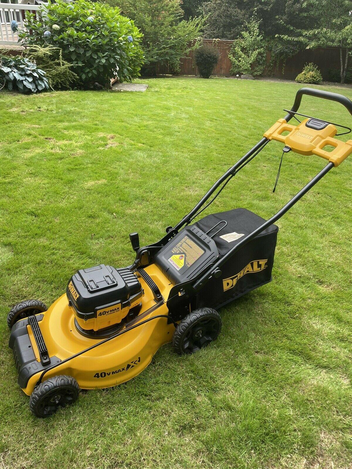 DCMW290H1 Dewalt Electric Lawn Mower 40V Max Lithium Ion 20” 3-in-1 Brushless