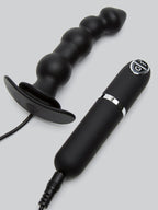 Dash 10 Function Silicone Vibrating Butt Plug 4 Inch, Black