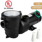 vevor 1hp swimming pool pump motor hayward 110v 5227gph in/above ground strainer