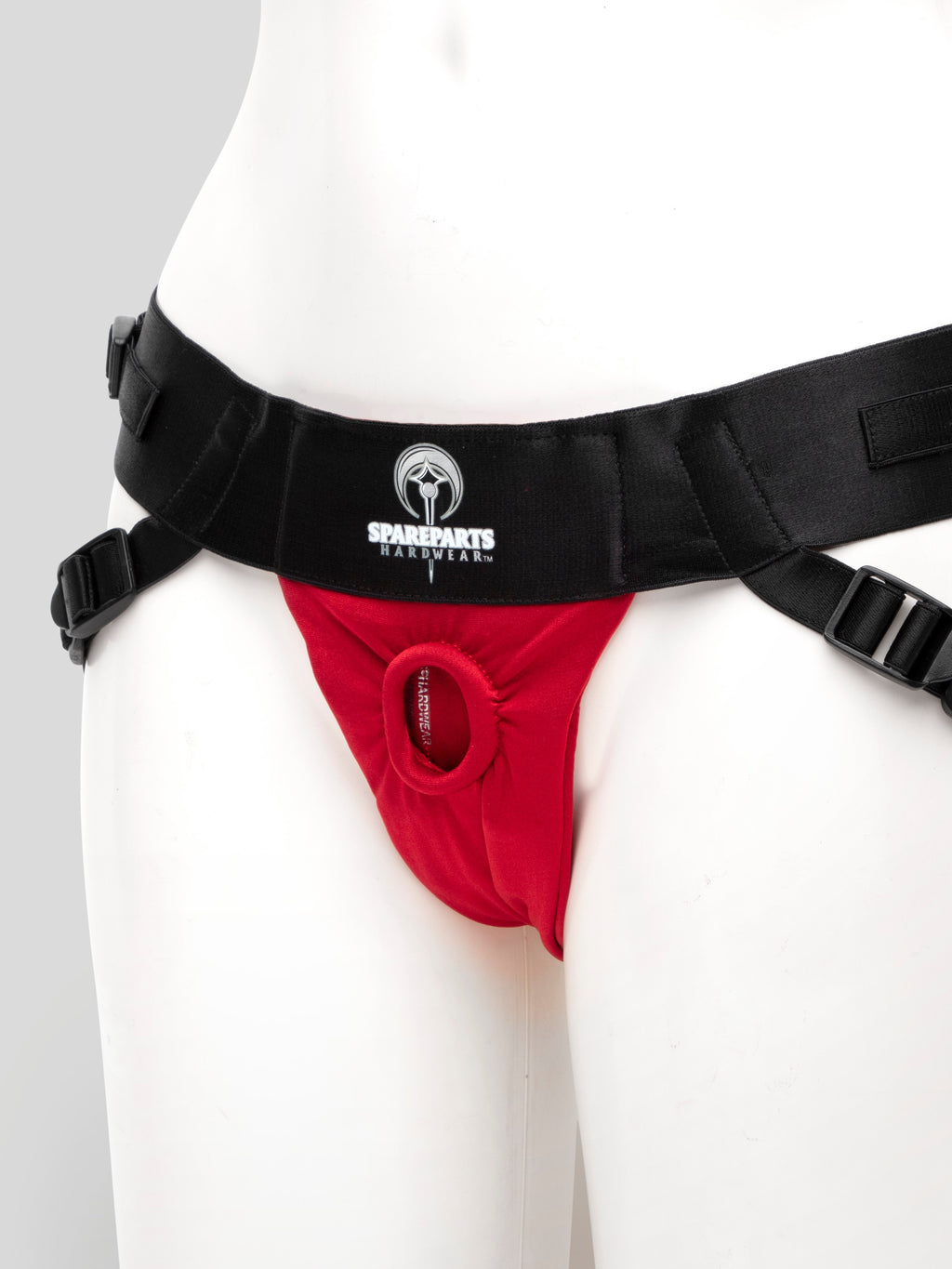 Spareparts Hardwear Unisex Joque Strap-On Harness, Red | Red