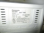 vintage panasonic tv vcr combo gaming 14'' screen