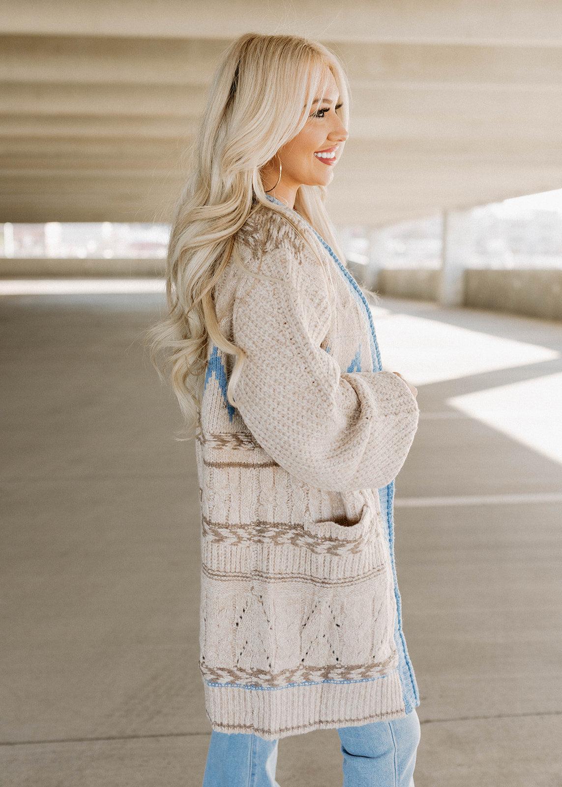 multi cardigan sweater